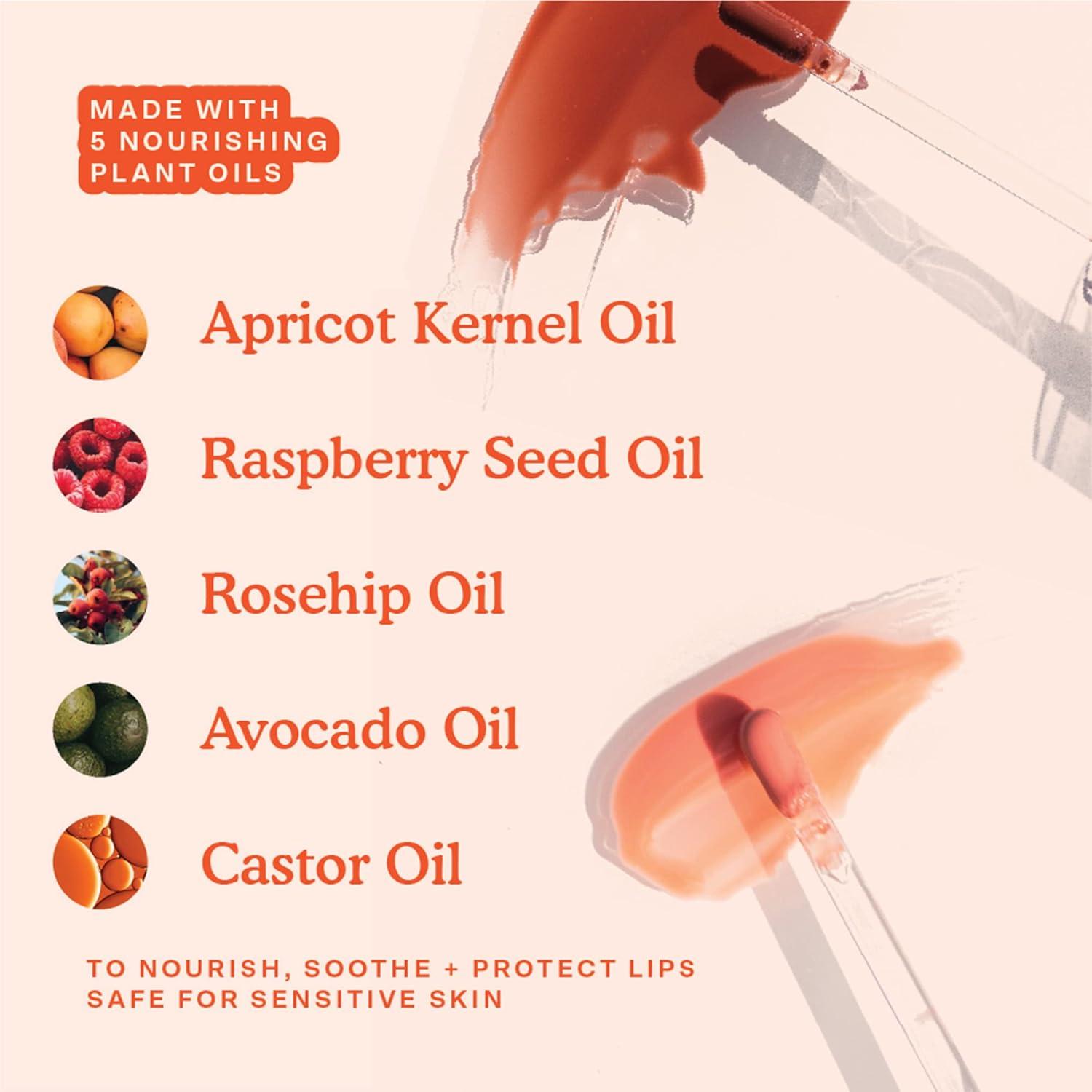 imageTower 28 ShineOn Milky Lip Jelly COCONUT NonSticky Hydrating Vegan Lip Gloss in Milky Rosy Pink Apricot and Raspberry Seed Oil Moisturizing Clean Cruelty FreeXOXO