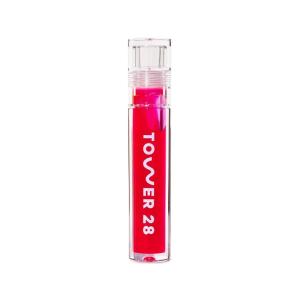 Tower 28 ShineOn Milky Lip Jelly, COCONUT, Non-Sticky, Hydrating Vegan Lip Gloss in Milky Rosy Pink, Apricot and Raspberry Seed Oil, Moisturizing, Clean, Cruelty Free(XOXO)