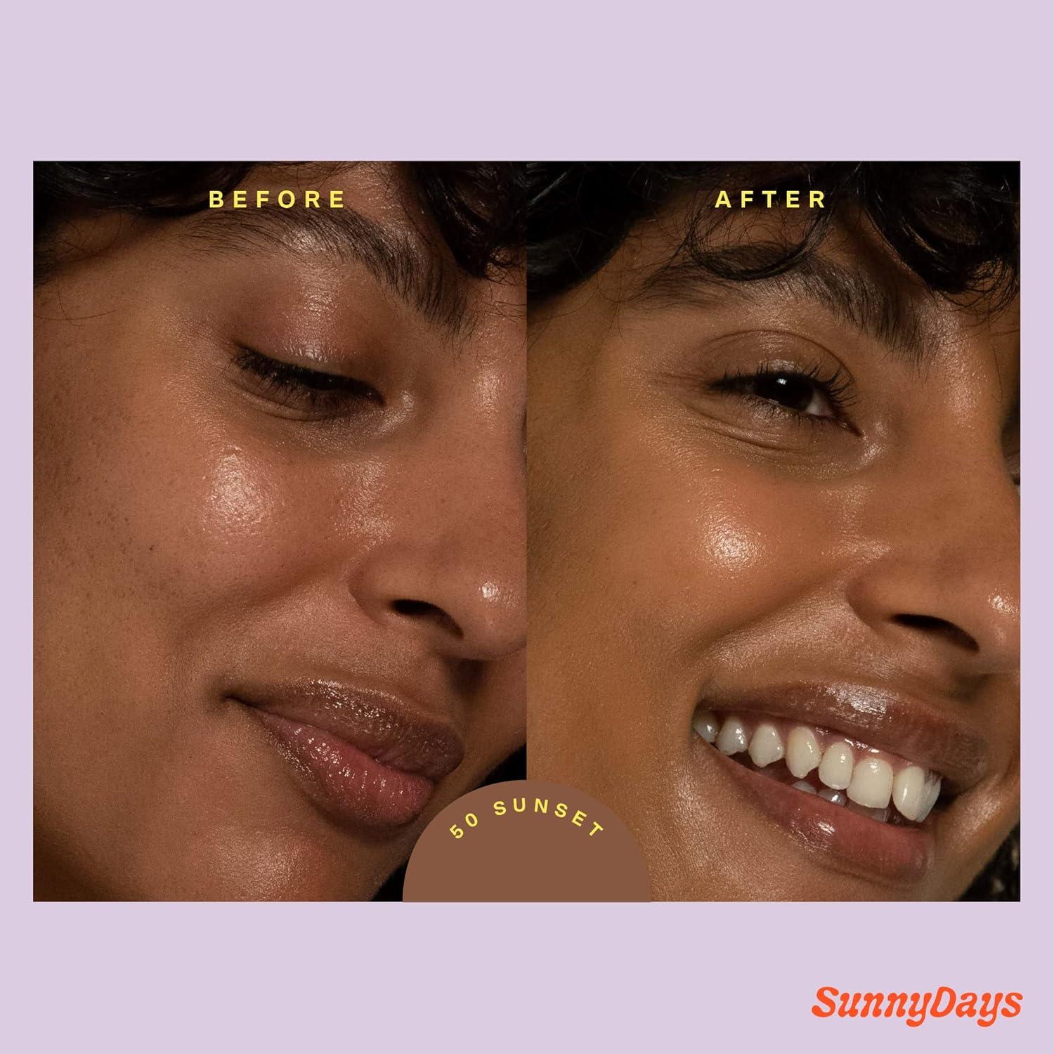 imageTower 28 SunnyDays SPF 30 Tinted Moisturizer 2in1 Buildable Coverage Foundation Mineral Sunscreen for Face Zinc Oxide Aloe amp Prickly Pear for Sensitive Skin 15Light Warm 1 oz50 SUNSET