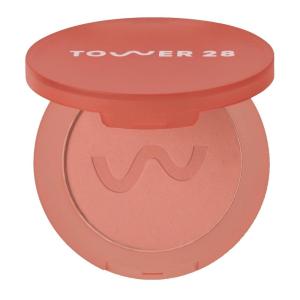 Tower 28 GetSet Matte Powder Blush for Cheeks – 12-Hour Setting Blush Powder for Smooth, Blurred Skin – Talc-Free, Sweat-Proof Face Blushes – Makeup for Sensitive Skin – Sunset Shirley (1.13 oz)(Long Beach Iced Tea)