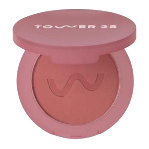 Tower 28 GetSet Matte Powder Blush for Cheeks – 12-Hour Setting Blush Powder for Smooth, Blurred Skin – Talc-Free, Sweat-Proof Face Blushes – Makeup for Sensitive Skin – Sunset Shirley (1.13 oz)(Samo Spritzer)