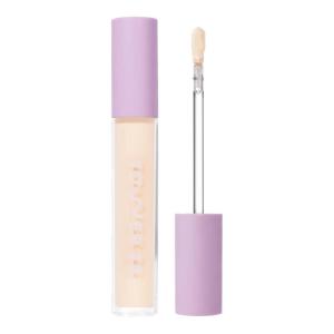 Tower 28 Swipe Serum Concealer – Hydrating Medium-Full Coverage Concealer + Under Eye Brightener – Skin Care Infused Makeup with Hyaluronic Acid + Soothing Centella – 3.0 Light/Warm Peach (0.22 oz)(1.0 BH)