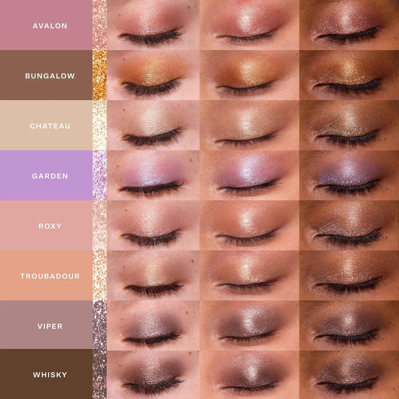 imageTower 28 GoGo Cooling Shimmer Eyeshadow Stick 8Hour Wear Cream Eyeshadow Precise Highlighter Stick WaterBased Eye Makeup for Sensitive Eyes MicroplasticFree Eye Shadow Viper 09 ozGarden