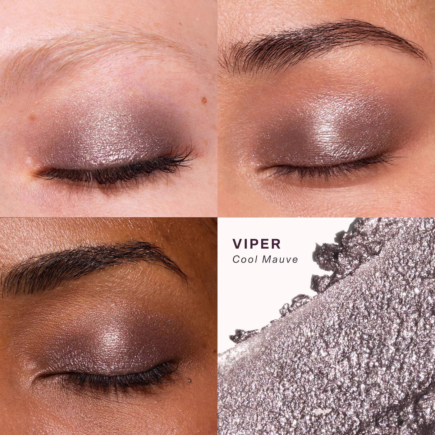 imageTower 28 GoGo Cooling Shimmer Eyeshadow Stick 8Hour Wear Cream Eyeshadow Precise Highlighter Stick WaterBased Eye Makeup for Sensitive Eyes MicroplasticFree Eye Shadow Viper 09 ozViper