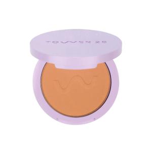 Tower 28 GetSet Pressed Setting Powder – Talc-Free Face Powder for Sensitive Skin with Kaolin Clay + Squalane – Brightens + Sets Face Makeup – Transfer/Sweat-Proof – Balboa Banana (0.35 oz)(Hermosa Honey)