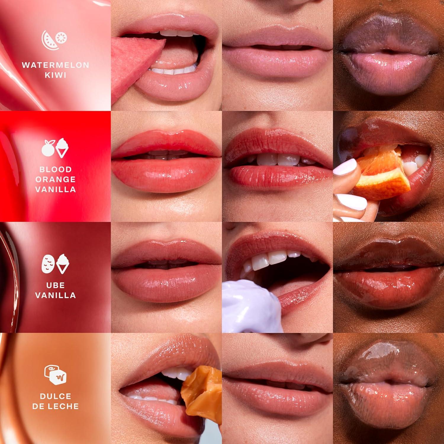 imageTower 28 Lip Kit OneLiner MultiUse Creamy Lip Liner in Work of Art LipSoftie Tinted Lip Balm Treatment in Watermelon Kiwi Lip Care Makeup Kit for Everyday Definition Hydration 2 Count