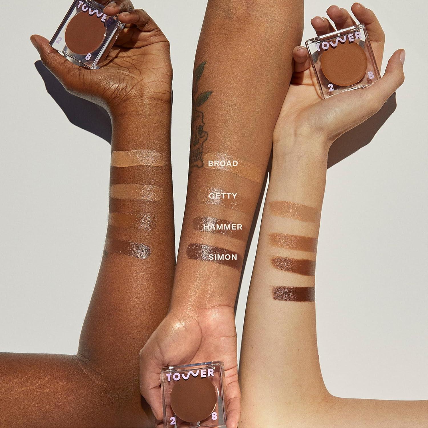 imageTower 28 Sculptino Cream Contour Foolproof Cream Bronzer Contour Natural Face Sculpting Matte Bronzer Balm Vegan Everyday Face Makeup for Sensitive Skin Fair Light Neutral 016 ozSimon
