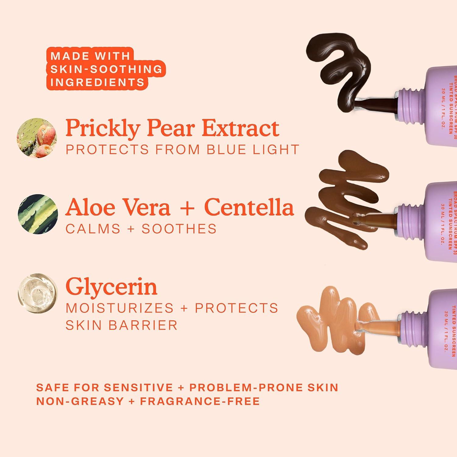 imageTower 28 Swipe Serum Concealer in 30 SunnyDays SPF 30 Tinted Moisturizer in 13 Hydrating MediumFull Coverage Concealer 2in1 Buildable Coverage Foundation Mineral Sunscreen 2 Count