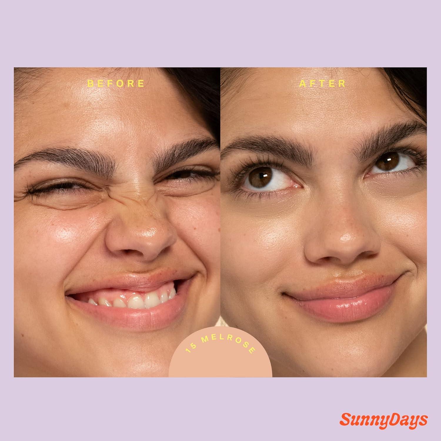 imageTower 28 Swipe Serum Concealer in 40 SunnyDays SPF 30 Tinted Moisturizer in 15 Hydrating MediumFull Coverage Concealer 2in1 Buildable Coverage Foundation Mineral Sunscreen 2 Count
