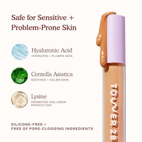 imageTower 28 Swipe Serum Concealer in 70 SunnyDays SPF 30 Tinted Moisturizer in 25 Hydrating MediumFull Coverage Concealer 2in1 Buildable Coverage Foundation Mineral Sunscreen 2 Count