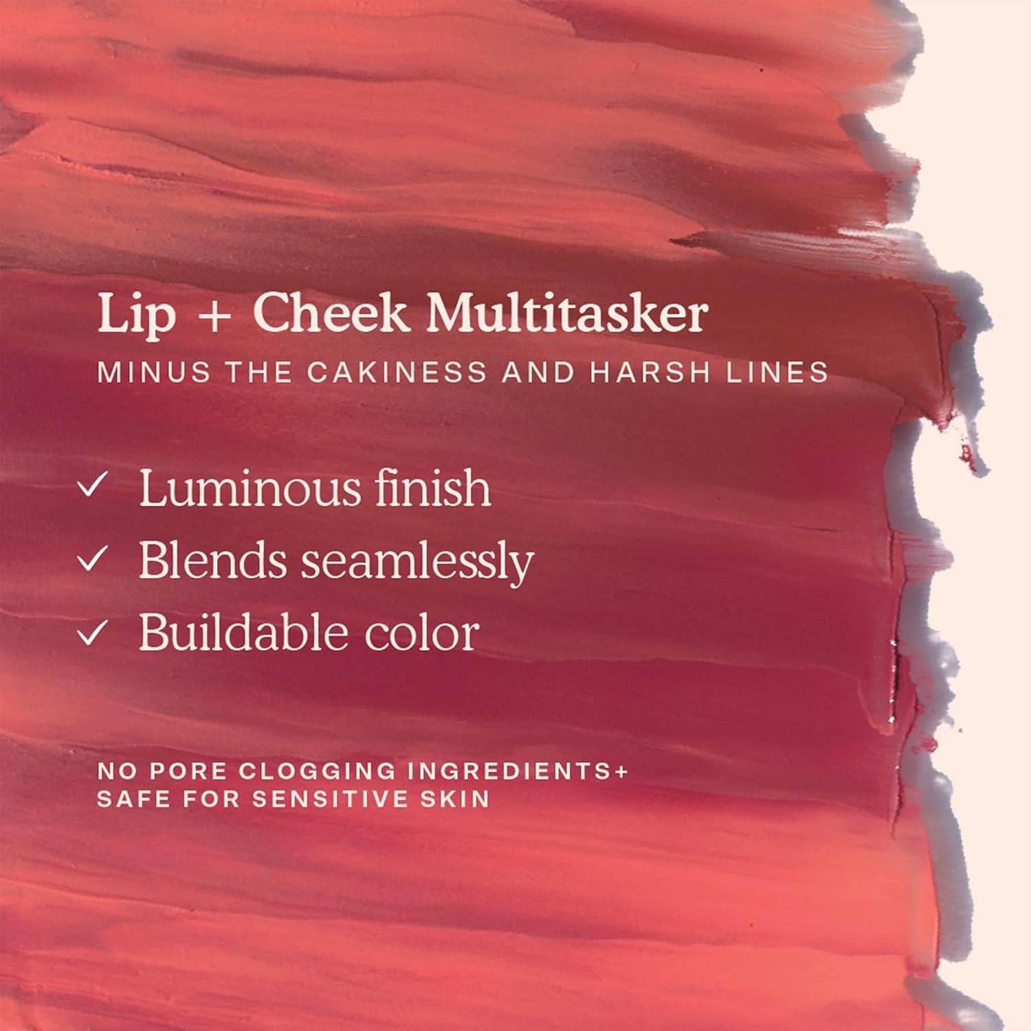image:imageTower 28 BeachPlease Cream Blush Tinted Lip Balm MultiUse Lip Tint Dewy Blush for Cheeks With Aloe Vera Green Tea Vegan NonComedogenic Makeup for Sensitive Skin Finest Hour 016 ozHAPPY HOUR