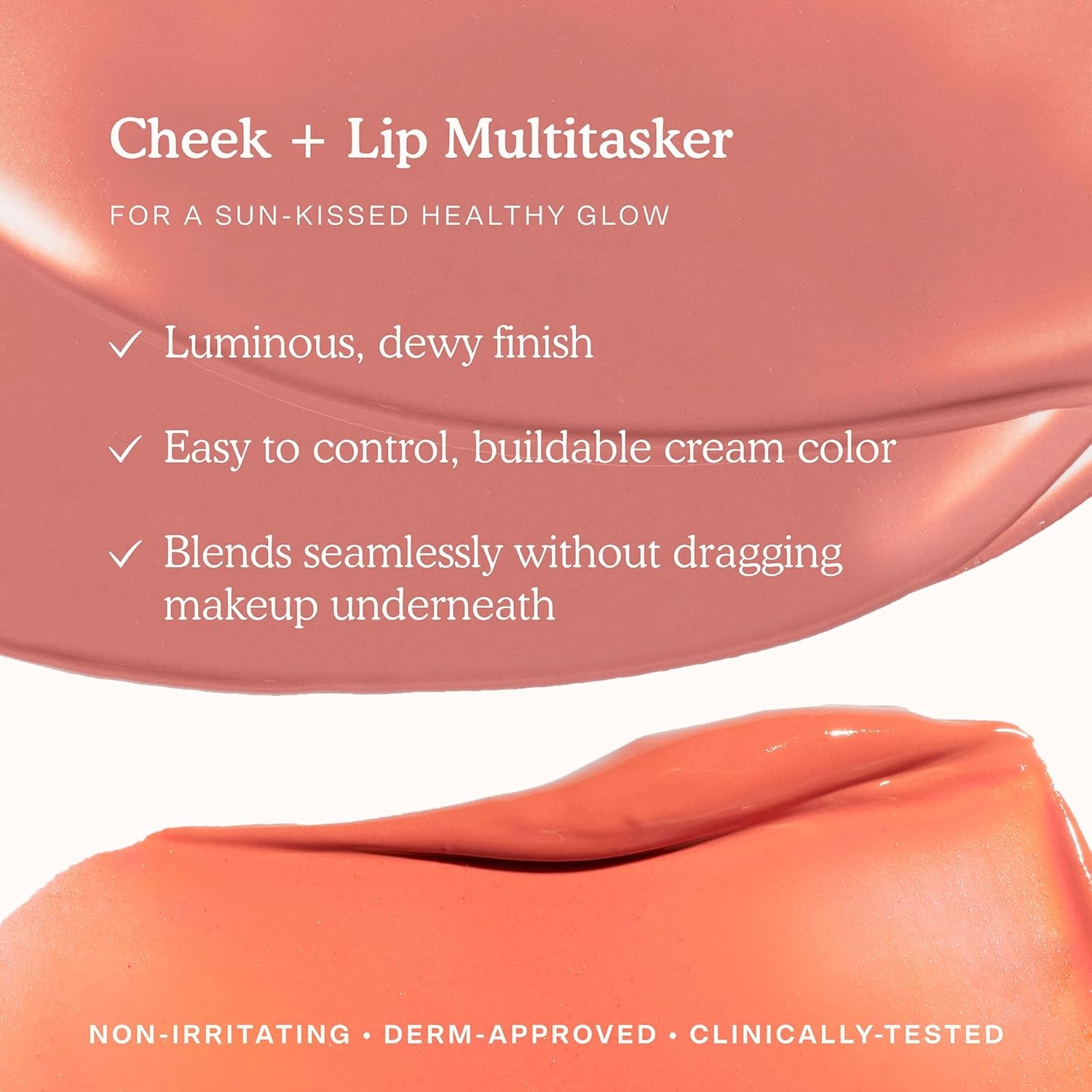 image:imageTower 28 BeachPlease Cream Blush Tinted Lip Balm MultiUse Lip Tint Dewy Blush for Cheeks With Aloe Vera Green Tea Vegan NonComedogenic Makeup for Sensitive Skin Finest Hour 016 ozFinest Hour