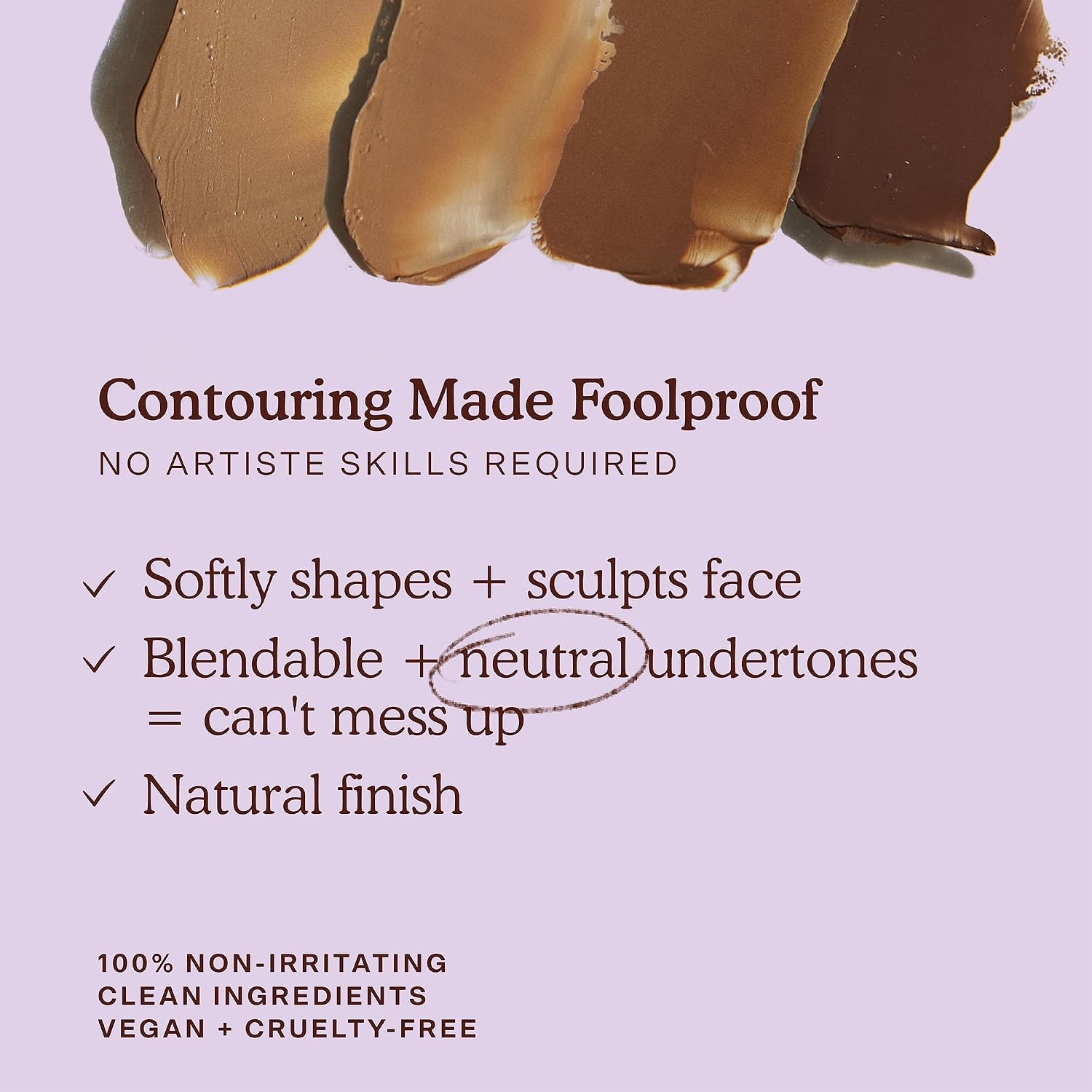 image:imageTower 28 Sculptino Cream Contour Foolproof Cream Bronzer Contour Natural Face Sculpting Matte Bronzer Balm Vegan Everyday Face Makeup for Sensitive Skin Medium Tan Neutral 016 ozBroad