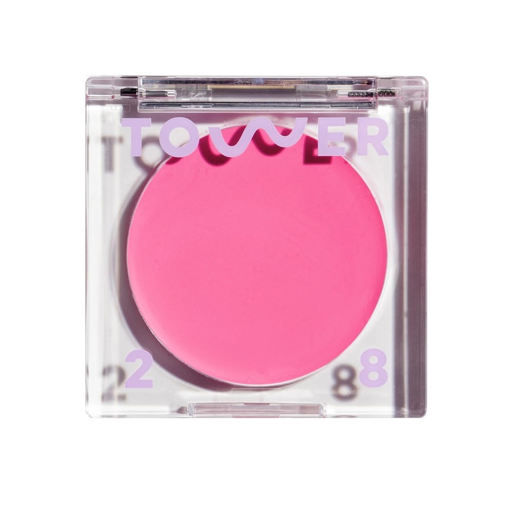 image:imageTower 28 BeachPlease Cream Blush  Tinted Lip Balm  MultiUse Lip Tint  Dewy Blush for Cheeks With Aloe Vera  Green Tea  Vegan NonComedogenic Makeup for Sensitive Skin  Finest Hour 016 ozDream Hour